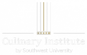 Culinary Institute logo white